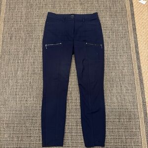 White House Black Market “Skimmer” Navy Pants